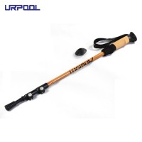 Brand URPOOL EXCLUSIVE BAMBOO walking stick Trekking Outdoor hiking poles cork walking stick cane for camping mountain climbing