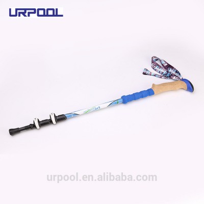 Cork handle Trekking Poles ,Walking Hiking Sticks/Hiking Poles for Hiking Trekking Walking