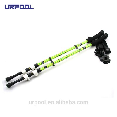 Antishock Trekking Poles URPOOL Outdoor Sports Hiking Stick/Walking Stick Adjustable Trekking Trail Poles